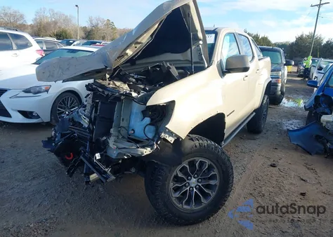 2021 Chevrolet Colorado 4Wd Short Box Zr2 из США, поврежденный, VIN 1GCGTEEN8M1184529